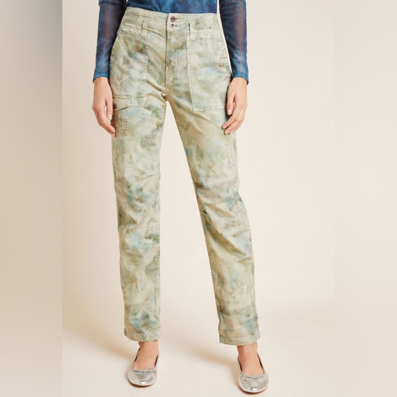 Anthropologie Wanderer Tie-Dyed Cargo Pants - Picture 3 of 13